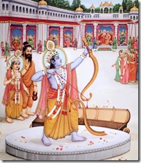 [Rama at bow contest]