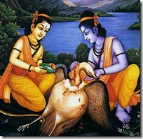 [Rama and Lakshmana with Jatayu]