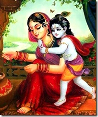 [Krishna and Yashoda]