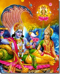 [Lakshmi-Vishnu with Brahma]