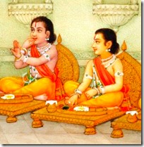 [Lakshmana and Rama]