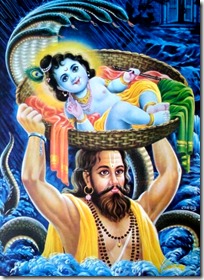 [Vasudeva and Krishna]