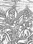 [Arjuna and Krishna]