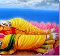 [Vishnu lying in rest]