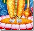 [Vishnu's lotus feet]