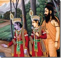 [Rama and Lakshmana with Vishvamitra]
